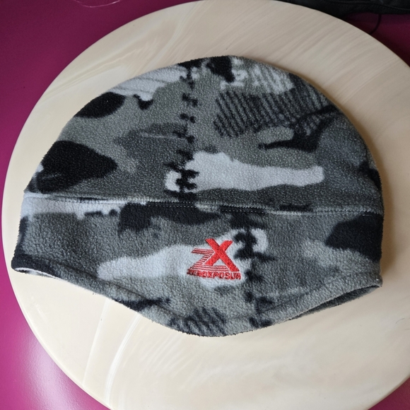 ZeroXposur Kids' Camouflage Beanie - Black and Gray - Picture 1 of 4
